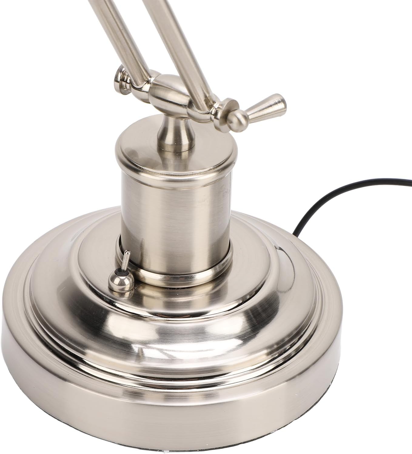 PUSOKEI Piano Light, Retro Lamp Bankers Lamp, 2700K, Touch Dimmable Music Stand Light Retro Piano Lamp for Reading Piano Bedside, Eye Guard Double Lamp Arm Design (US Plug)