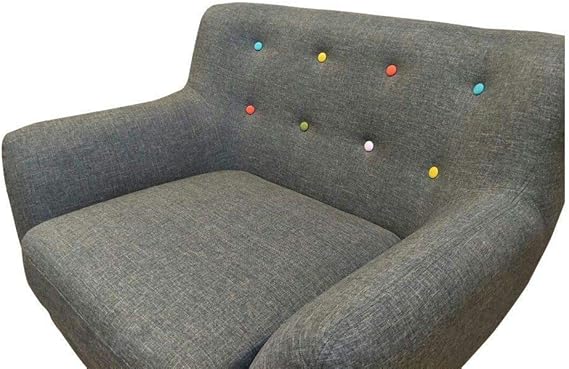 multi coloured armchair