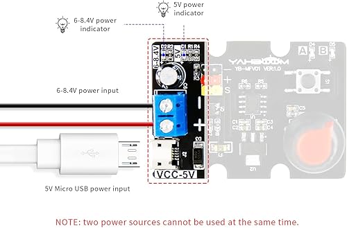 Vista 11 de Yahboom Controlador de servomotores RC de 16 canales, herramienta de centrado de controlador con protección contra sobrecorriente, 2 modos de Servo