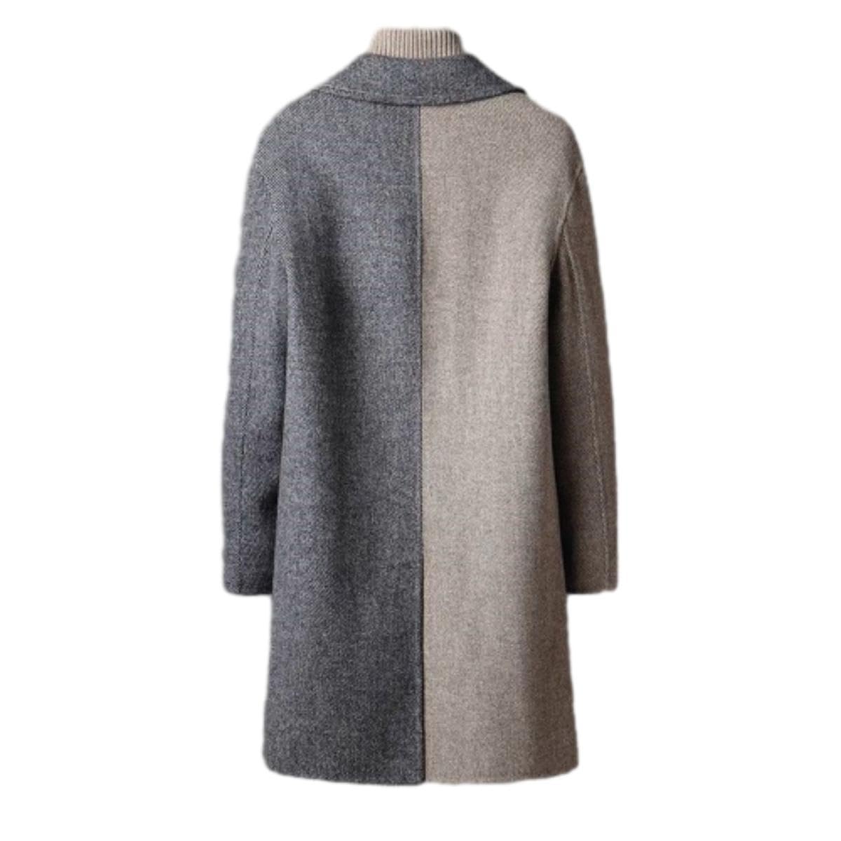 Men Long Sleeve Jacket Men Warm Cold Prevent Vintage Jacket Men Medium Length Fashion Casual Transition Jacket Men Modern Urban Trend Outdoor Jacket
