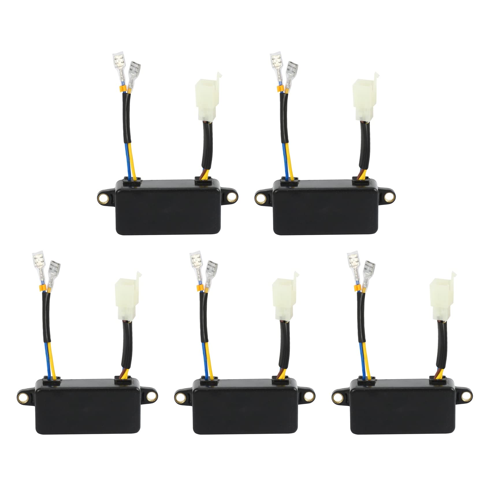 Jnchdghwa Black 5X 2Kw Gasoline Generator Parts Avr Single-Phase Automatic Voltage Rectifier