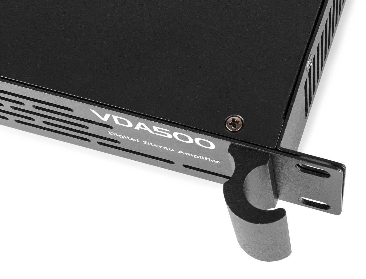 Versterker - Vonyx VDA500 stereo versterker 2x 250W - Klasse-D - 500W - Zwart
