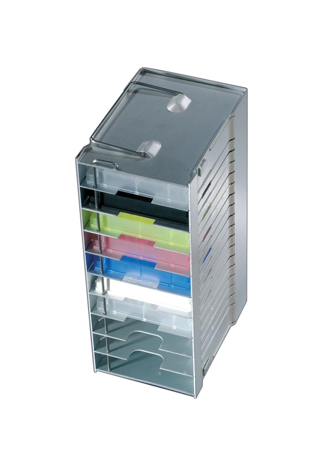 Nunc Aluminum Storage Rack with Adjustable Shelves for Microplates ...