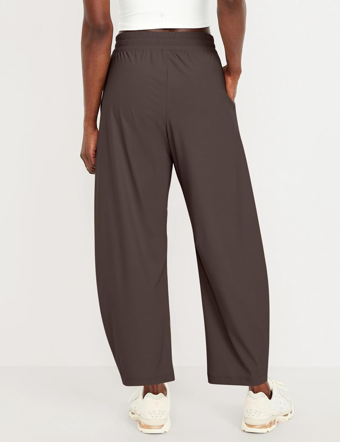 Ugerlov Womens Barrel Ankle Pants Quick Dry Lightweight Hiking Pants Wide Leg High Waisted Baggy Trousers with Pockets - Image 2