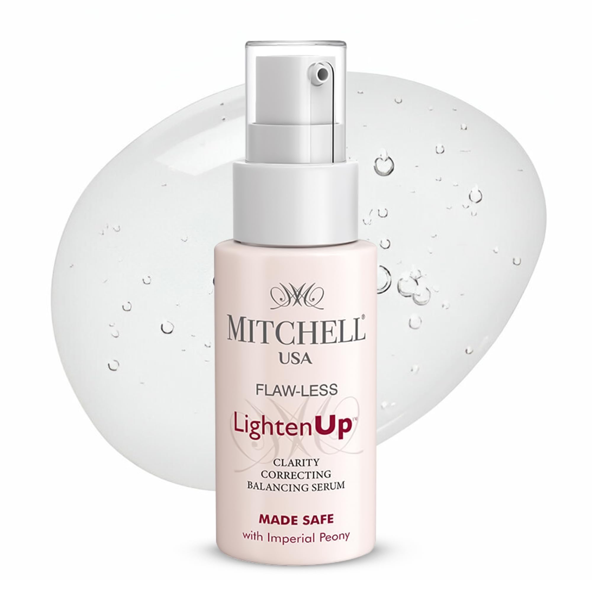 LightenUp Flaw-Less Clarity Correcting Balancing Serum - 1.7 fl oz / 50ml - Brightens Skin, Evens Tone, Hydrates & Refines Texture - Lightweight, Non-Greasy Face Serum for All Skin Types