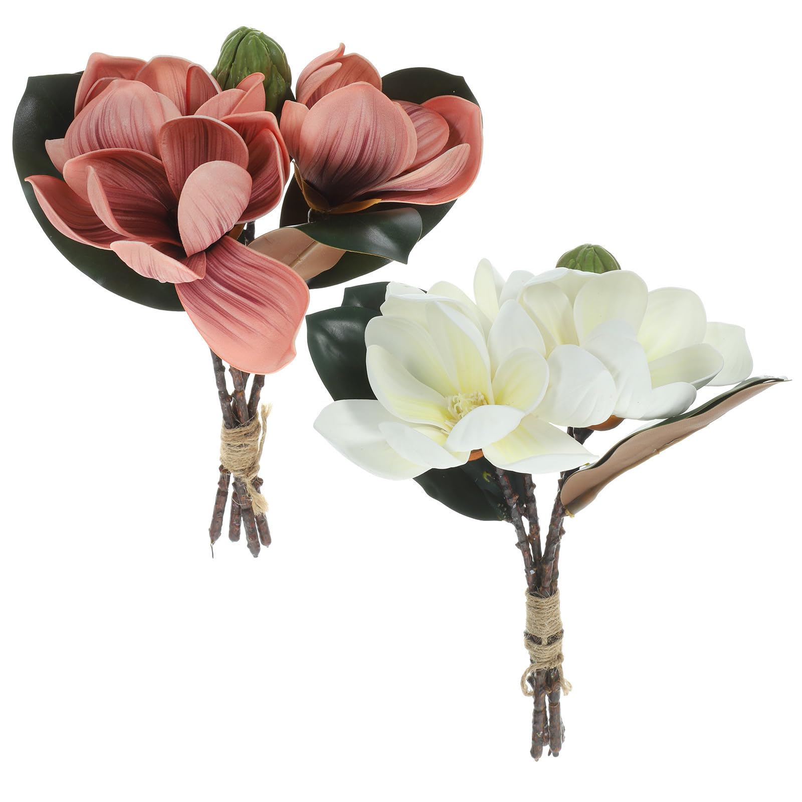 Magnolia artificiel en Eva et fer déco durable sans eau