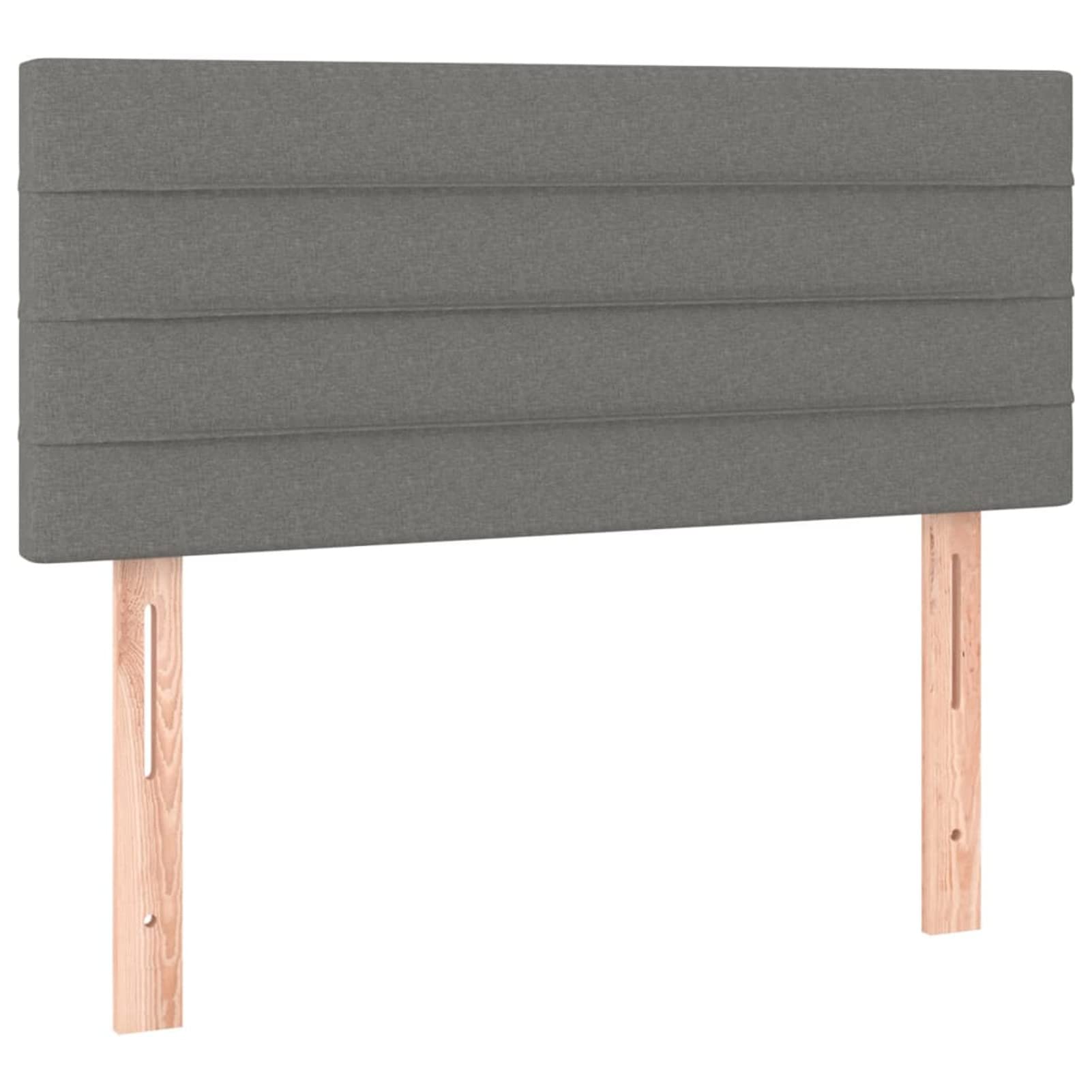 Cabecero, Cabezal De Cama, Cabecera para Cama, Cabeceira Cama, Cabezales Dormitorios Modernos, de Tela Gris Oscuro 90x5x78/88 cm