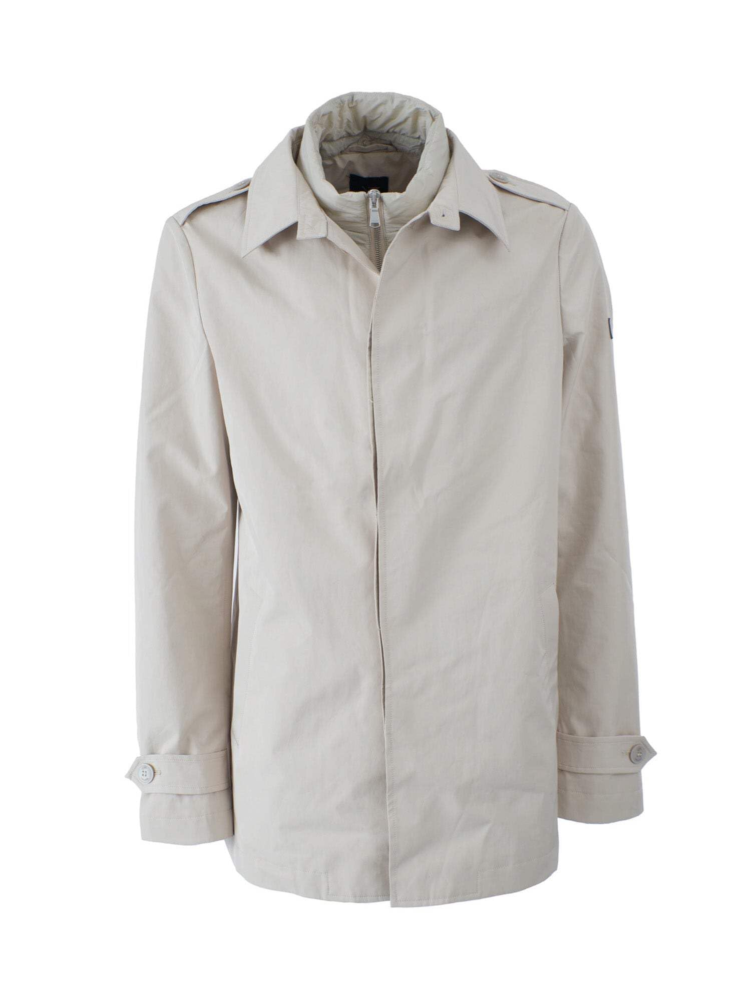 Giacche Beige Yes-zee O501 veste légère contre le vent de mi-saison