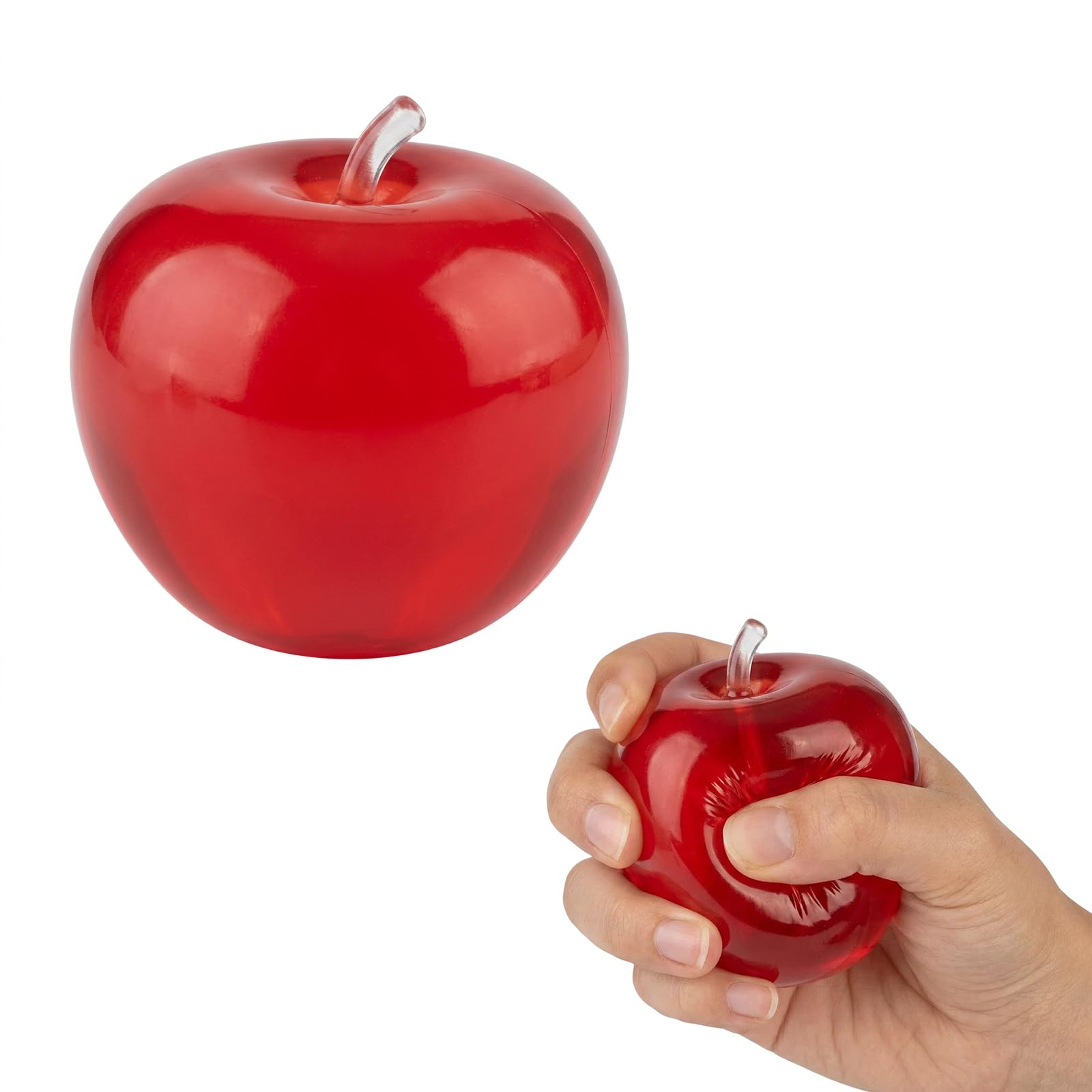 1 PCS Apple Squishy, Squishies, Vivid and Attractive, Suitable for Home, Office, Desktop, Bookshelf, Display Cabinet, Perfect for Squishy Collectors, Decoration Enthusiasts, Fruit Decoration Lovers