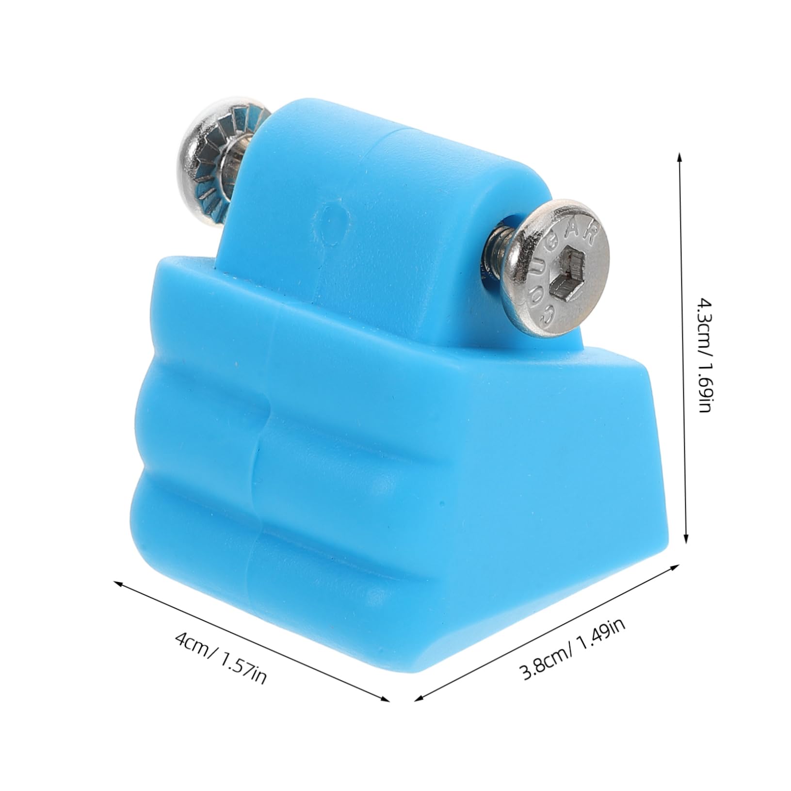 Kisangel Roller Skate Brake Stopper Toe Stops for Enhanced Control and Stability Easy Installation for Roller Skating Fun Skating Experience with Reliable Performance