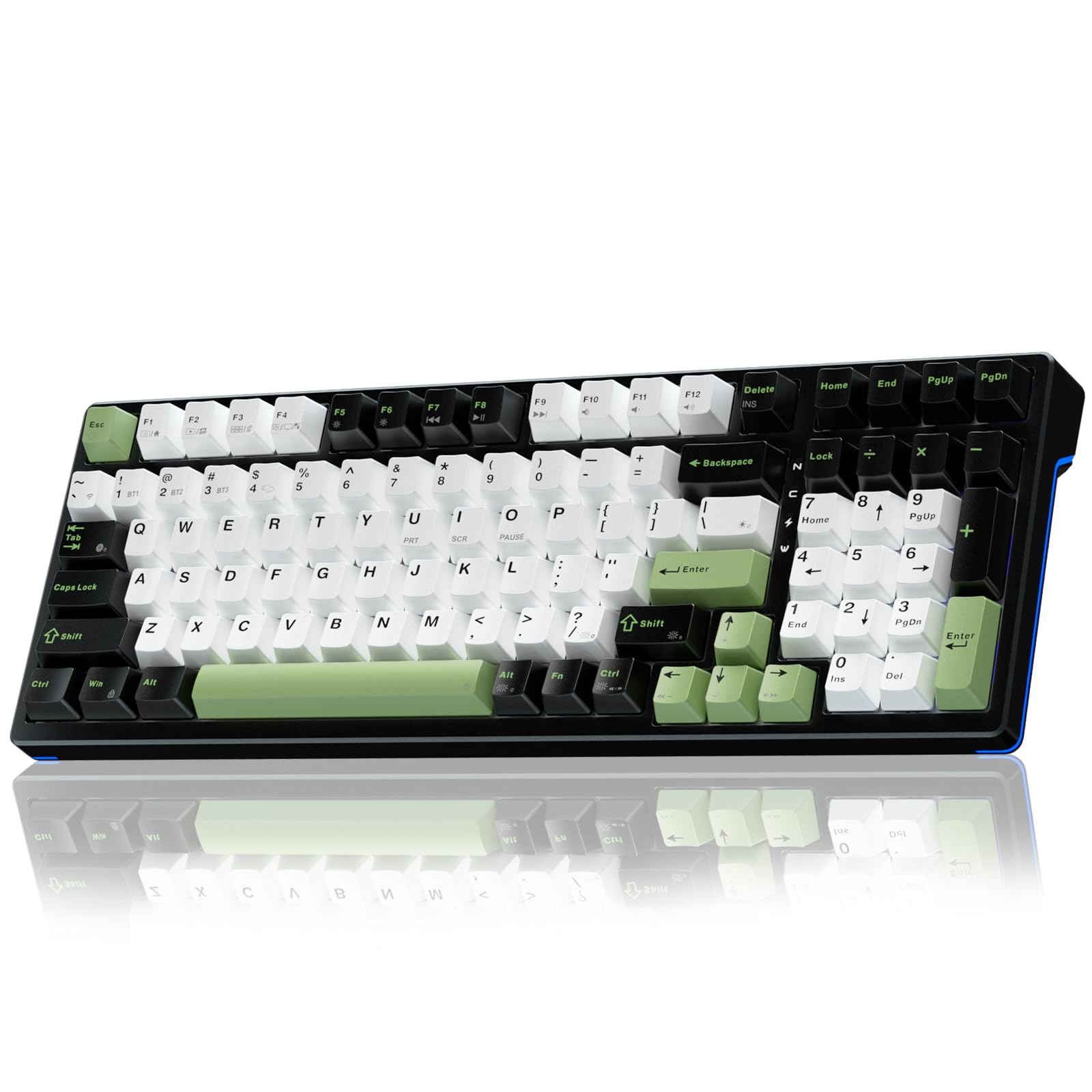 【美品】AULA F98X キーボード Amazon.com: Aula F98X - 96% Mechanical Gaming Keyboard Wireless