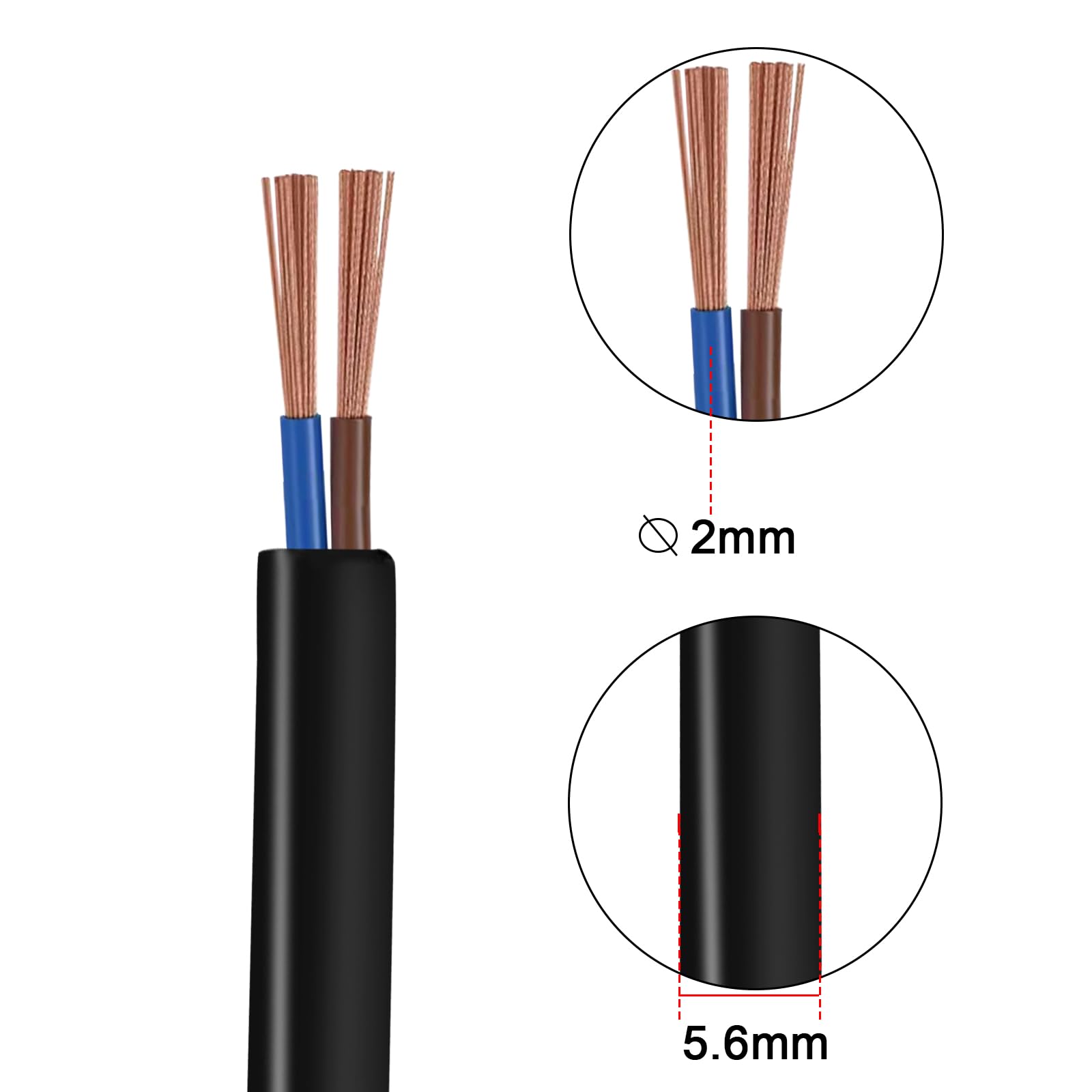 Cavo Microfono Nedis - 2 X 0,125 Mm², 100 Metri, Schermato, Flessibile, Per XLR E Jack
