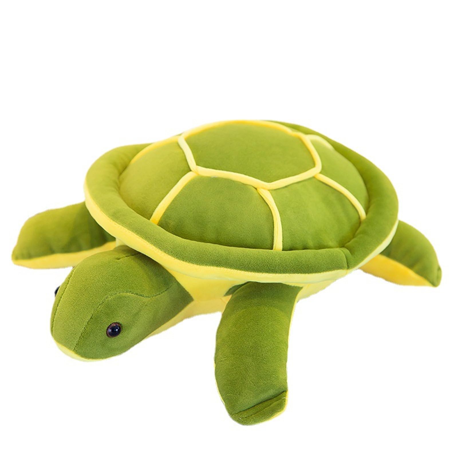 JORCEDI Stuffed Animals Turtle Teddy Plush Turtle Soft Toy,Soft and Huggable Sea Stuffed Animal,Green Cartoon Plush Toy, Tortoise Plushies Pillow for Children, Girls, Boys, Birthday Gift (25cm)