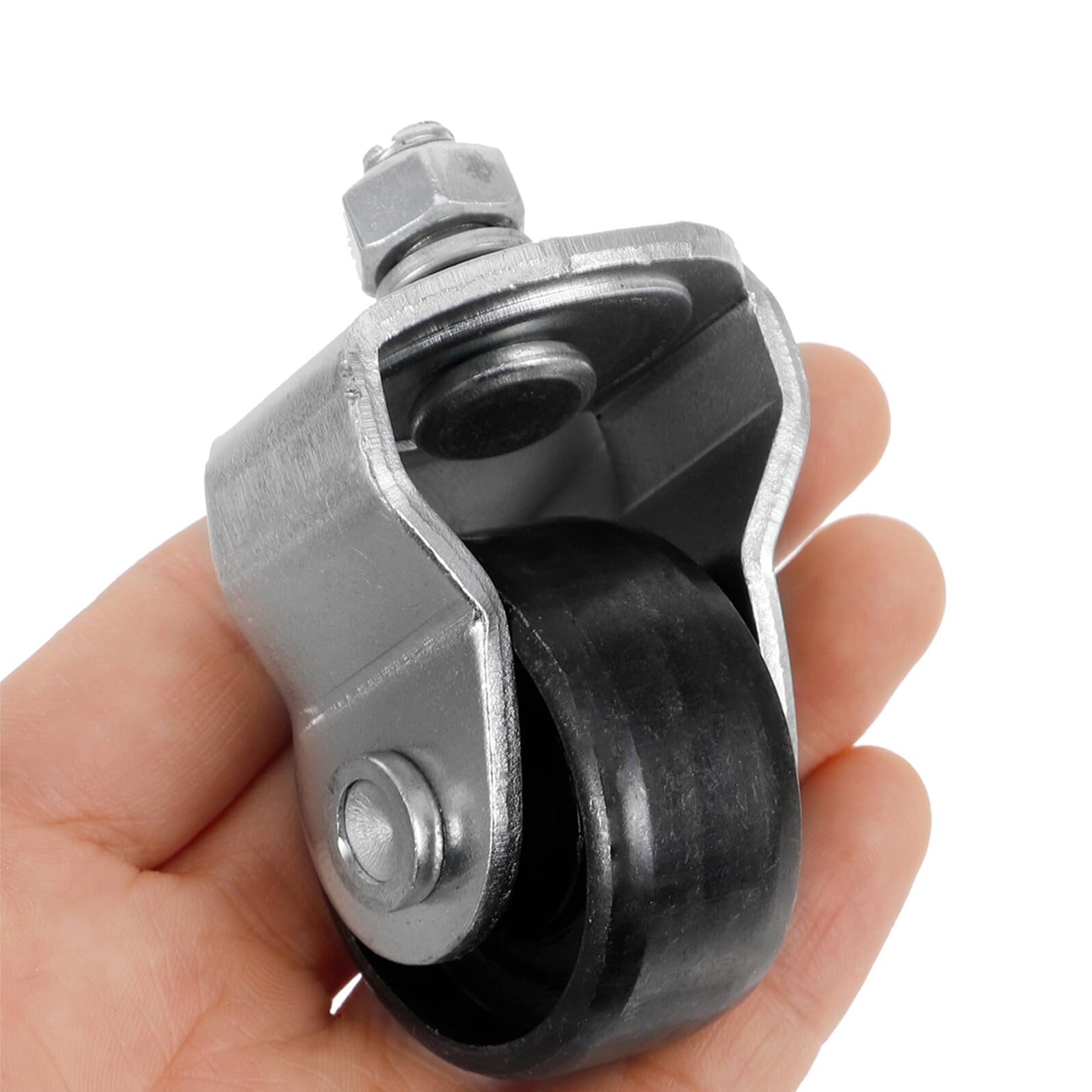 Lot de 2 roulettes de cric hydrauliques pour cric 2 tonnes