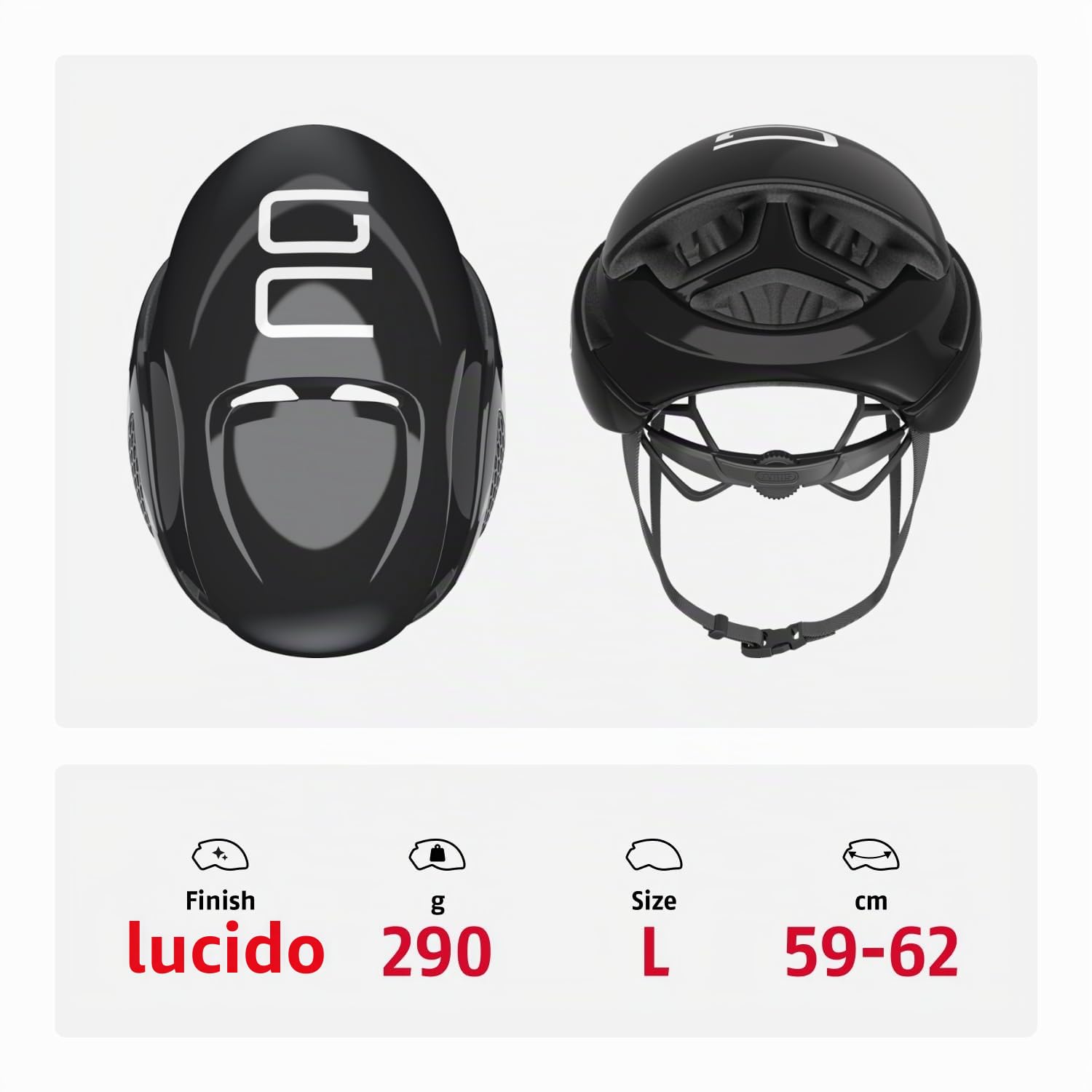 ABUS Casco da bici da strada GameChanger - Casco da bici aerodinamico con proprietà di ventilazione ottimali per uomini e donne