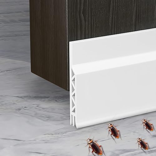 Ablink - Tapón de puerta para parte inferior de la puerta tira de sellado de puerta para puerta interior 2 pulgadas de ancho x 39 pulgadas de largo