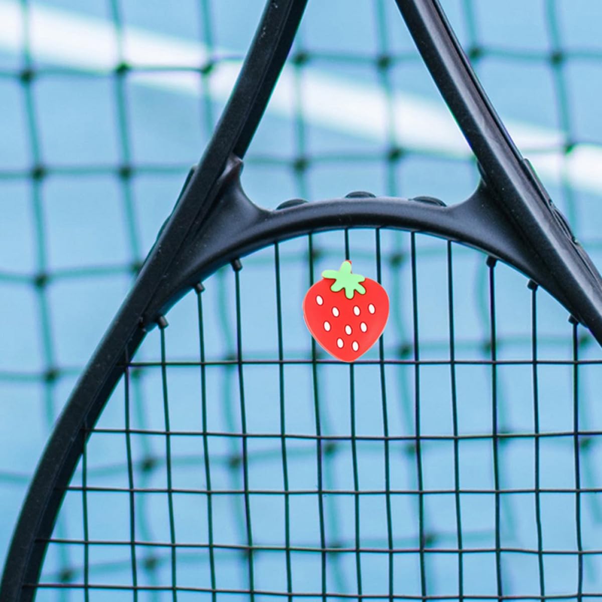 ifundom Ammortizzatori Tennis Silicone Assorbitori per Racchette Design E Facile Applicazione E Compatibile con Diverse Racchette Tennis 8
