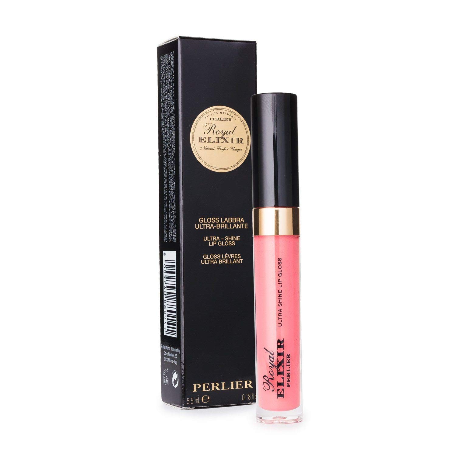PerlierRoyal Elixir Ultra Shine Lip Gloss Nude, 0.18 fl. oz.