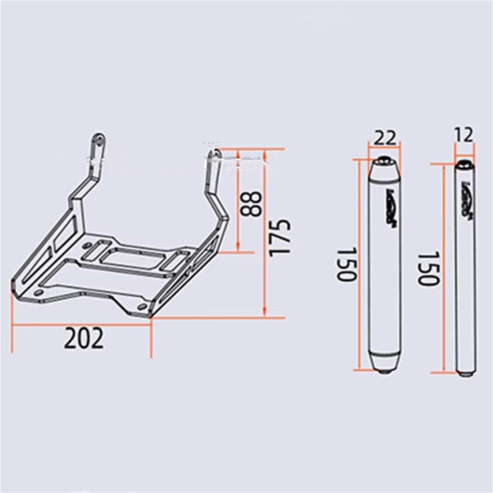 Navegación GPS Motocicleta Soporte para 1290 para ADV para Super SR