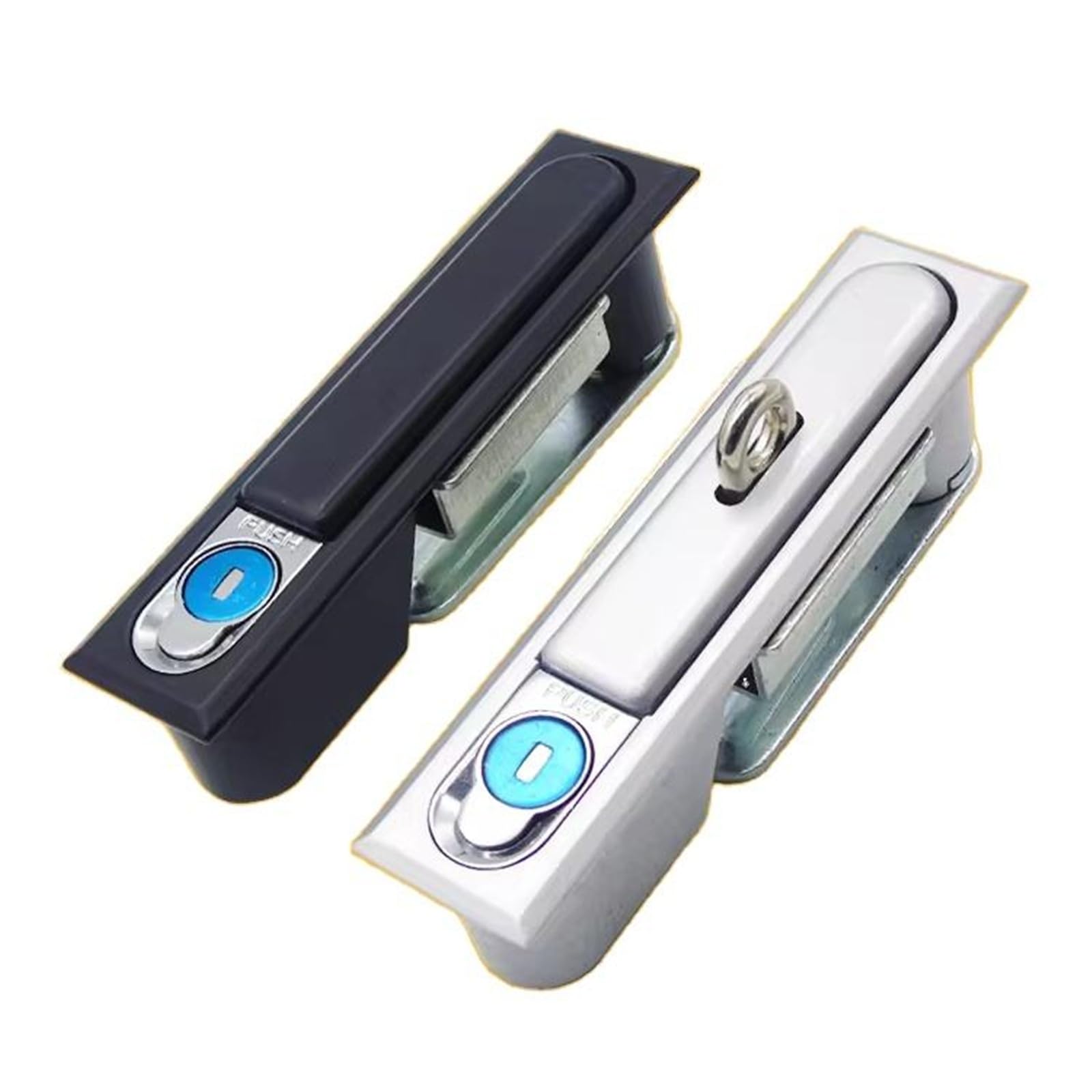 MS818 Zinc Alloy Industrial Cabinet Swing Handle Electronic Panel Lock 1Pcs(White,MS818-Hook)