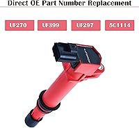 Vista 5 de Paquete de 6 bobinas de encendido para Dodge Ram 1500 de 3.7 V6 2002 2003 2004 2005 2006 2007 2008 Dodge Ram 1500 Pickup Durango Dakota Nitro Jeep