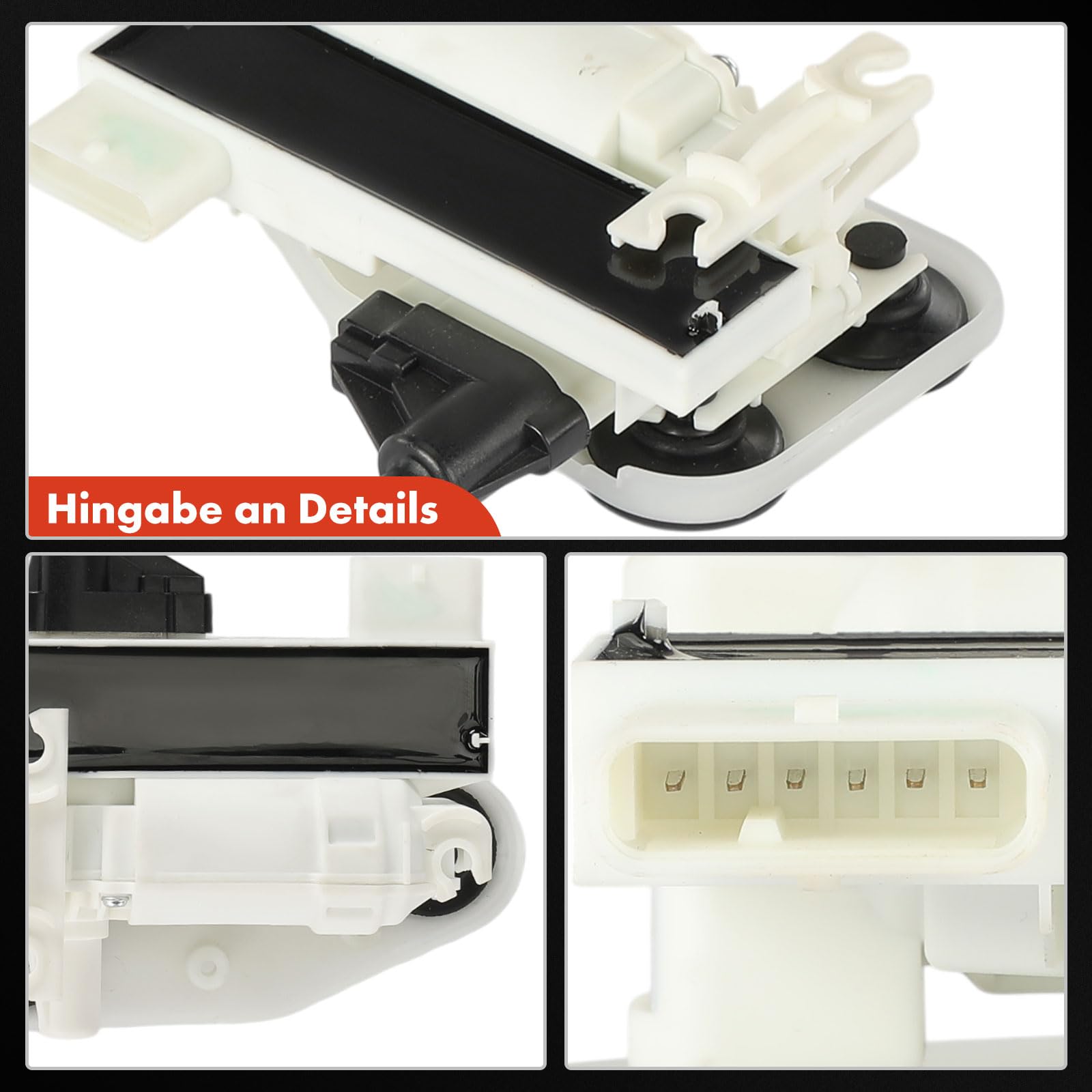 Frankberg Serratura per portiera posteriore destra 6 perni 51227474646 | Compatibile con: X6 F96 G06