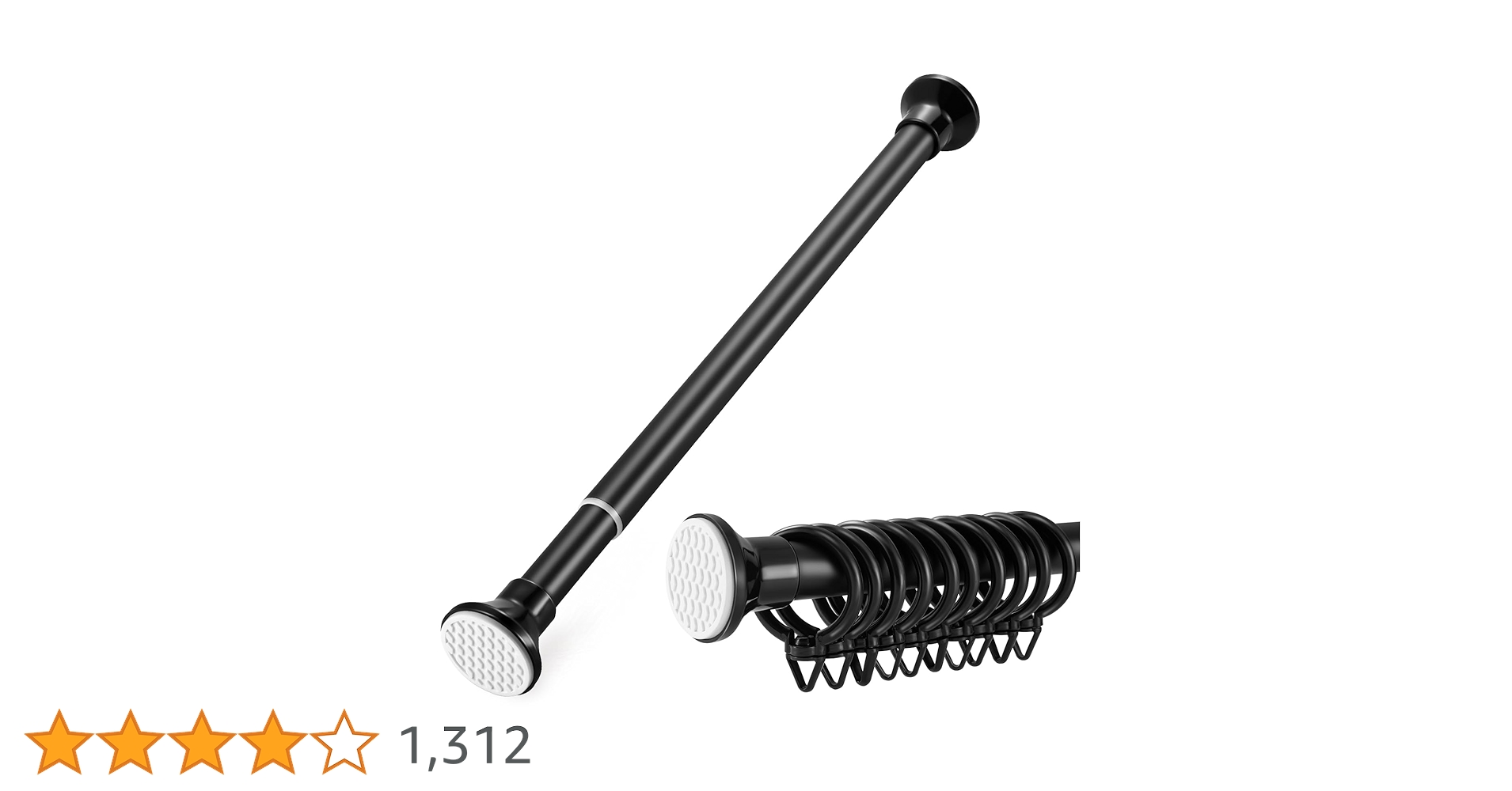 突っ張り棒　3本セット　① 130cm～370cm ②➂ 130cm～320 Amazon｜scktoo つっぱり棒 カーテンレール 2m 2本 強い負荷