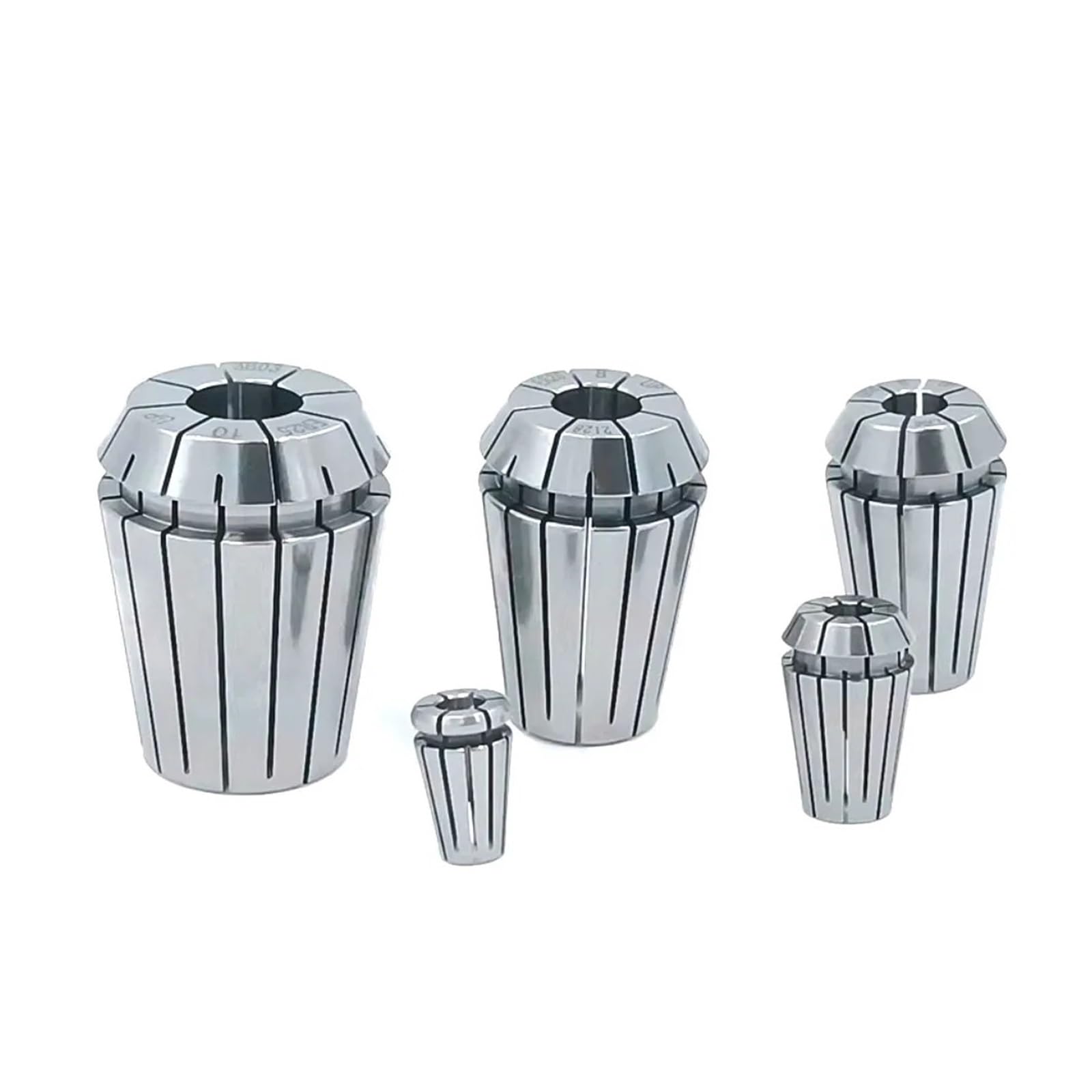 LYVQZPWLRconjunto de pinzas de resorte, 1 pieza de precisión 0,008 ER11, pinzas de sujeción for máquina de grabado, pinzas de resorte de 1-7 mm, 8 mm, husillo CNC, portaherramientas ER, tuercas AA ER1