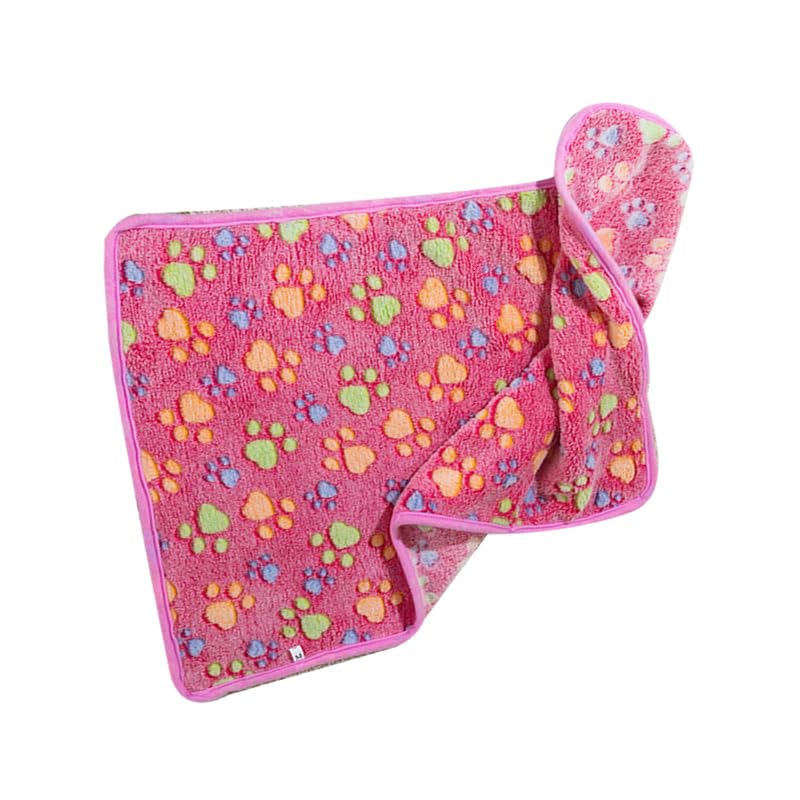 Manta para Cachorros de Fibra Suave, Cómoda y Manta para Gatos con Estampado de Garras para Interiores de Casa, Fibra de Proteína de Leche de Primera Calidad (SG)