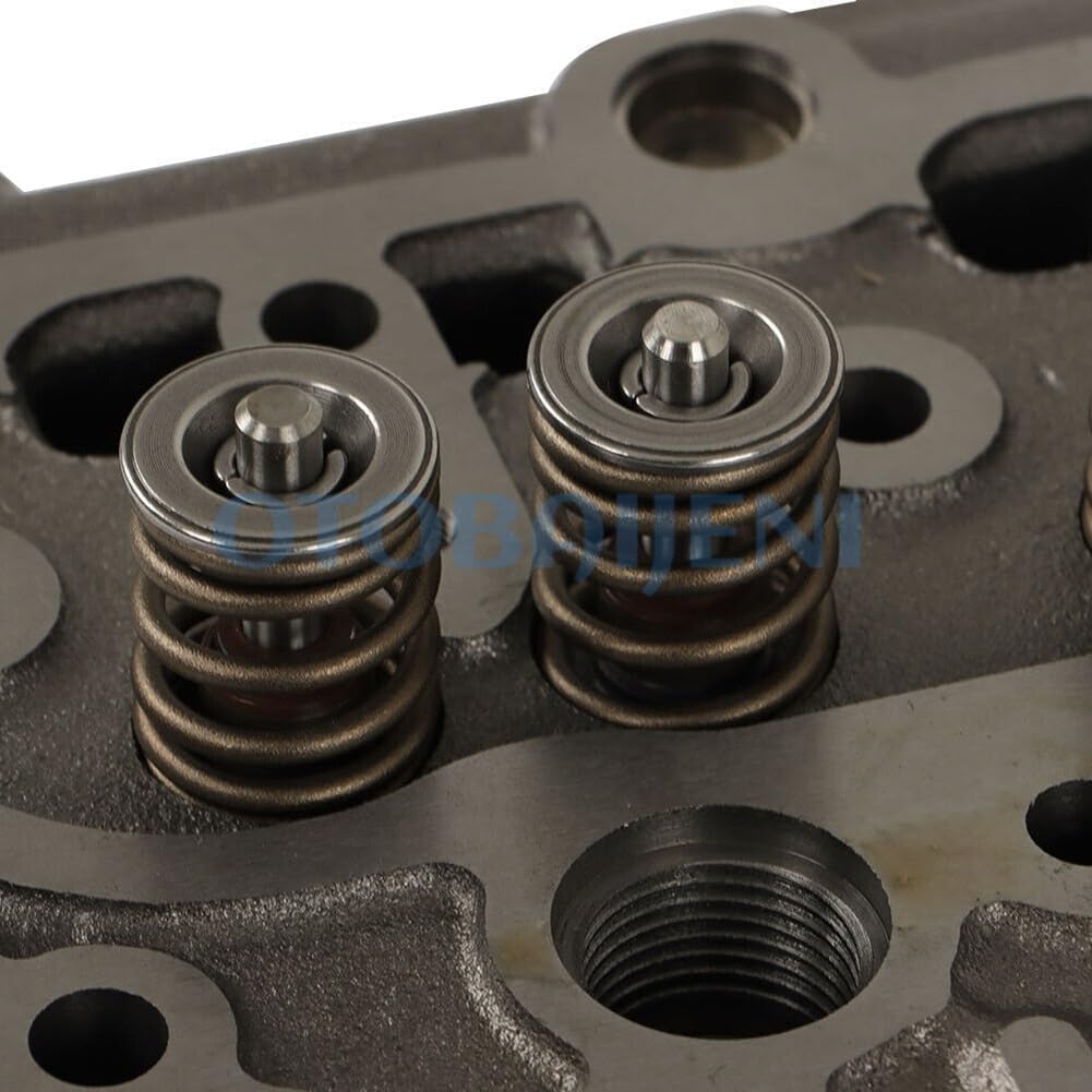 Complete D750 Complete Cylinder Head Assembly with Full Head Gasket Kit for Kubota Engine D750 D750-B D750B Tractor B5200 B5200DT B5200E B7100 B1702DT
