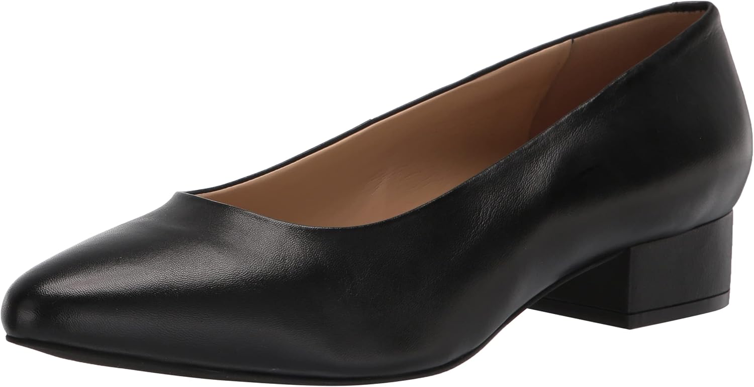 Trotters Jewel Black Leather 5 M (B)