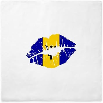 CafePress Barbados Flag Country Nativ Queen Duvet Cover, Printed Comforter Cover, Unique Bedding