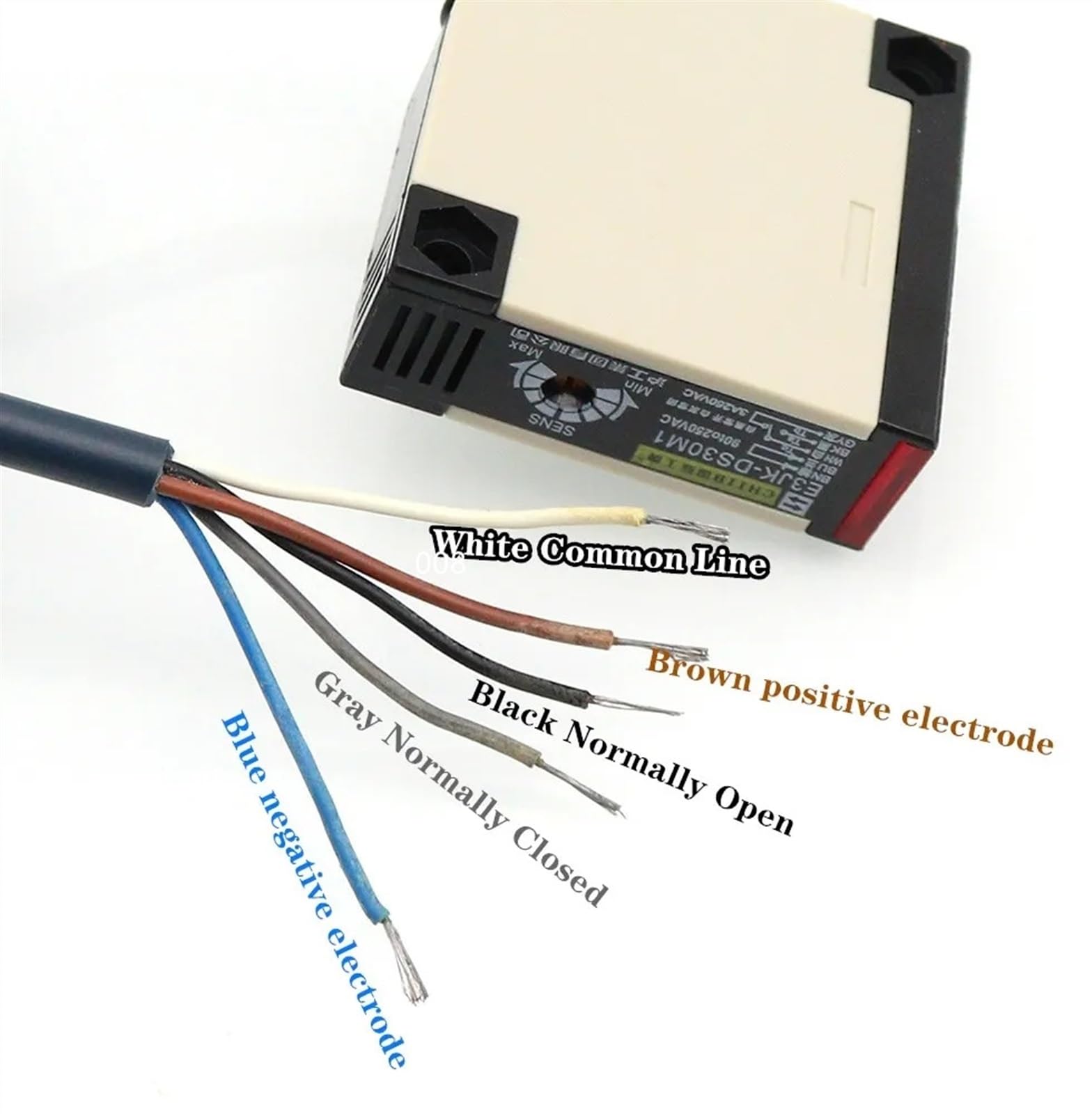 1 interruptor de sensor infrarrojo E3JK-DS30M1, sensor de interruptor fotoeléctrico de reflexión difusa, CC, CA, universal(DS30M1 24VDC)