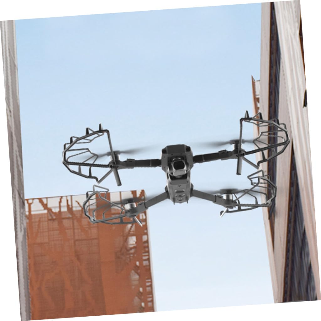 Mipcase 4 Piezas Protector de Hélices para Drones Zoom de Colisión Instalación Anillo Protector Semicerrado Accesorio de Seguridad para Drones