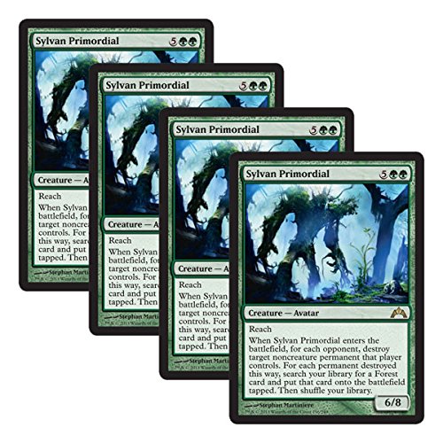 Amazon.co.jp: 【 4枚セット 】MTG 英語版 GTC-EN136 Sylvan