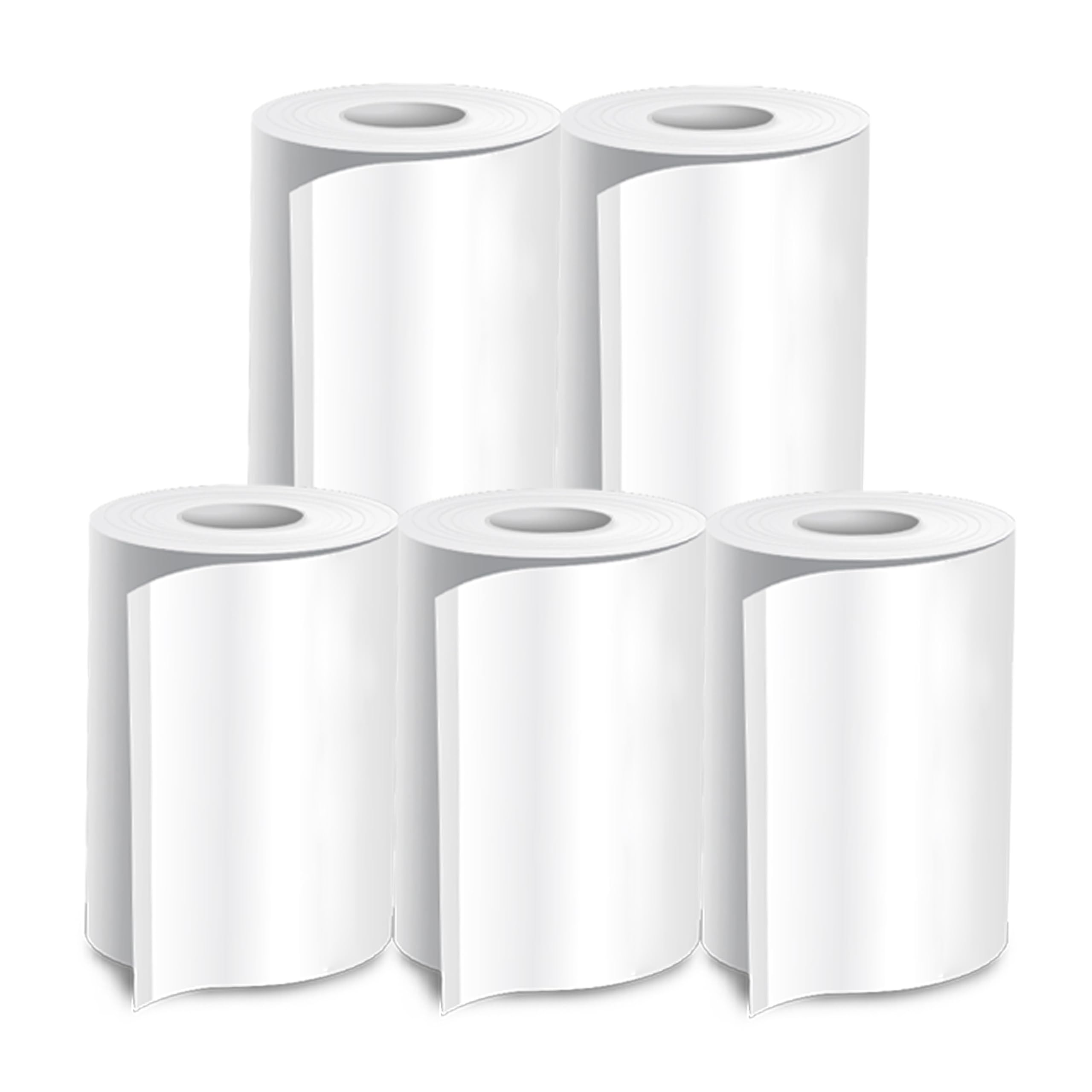 Seznik Sticky Adhesive Thermal Paper Rolls, Continuous 57mm Width Thermal Paper, 2 inch Thermal Paper for Mini Thermal Printer & POS Machine (White-57mm Width - Continuous Sticky Roll-Pack of 5) (B0D3WXLSPZ) Amazon Price History, Amazon Price Tracker