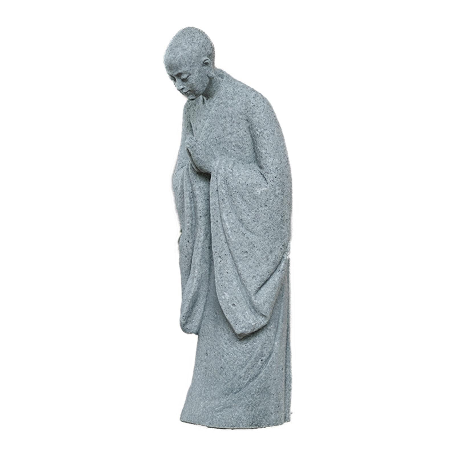 TWISAXC Collectible Buddha Figurine For Fish Tank Outdoor Garden Decor Meditative Home Accent Aquarium Buddha Statue Garden Outdoor Meditating Light Weight Figurine Resin