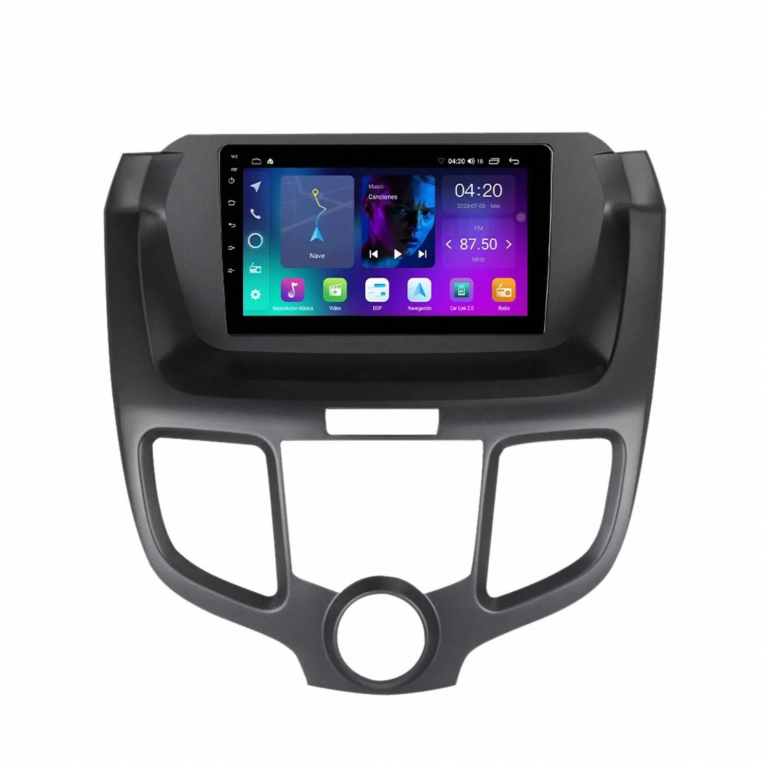 Radio de coche 2 DIN para Honda Odyssey con manos libres Siri 8