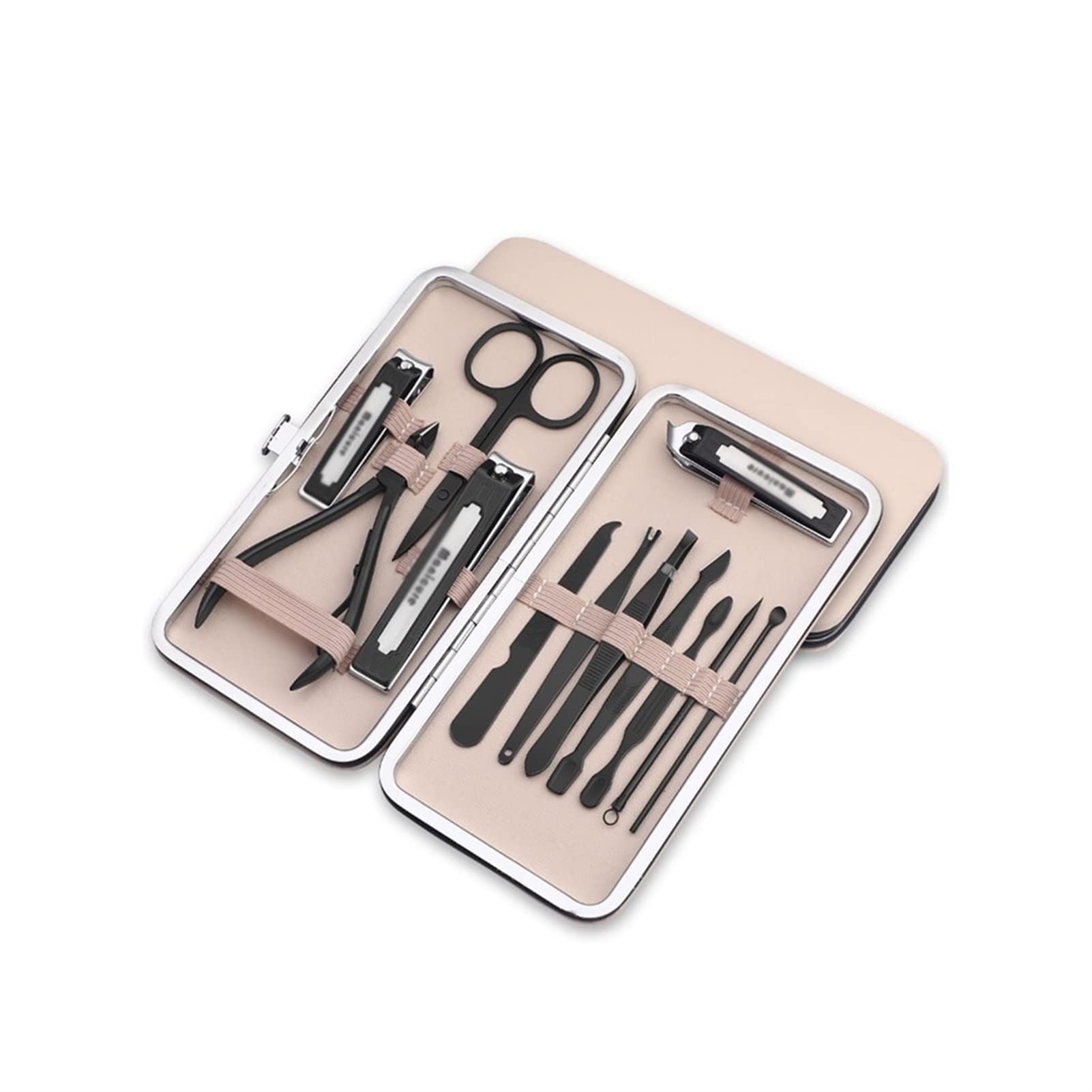 Juego de cortaúñas para Adultos Cortauñas de Acero Inoxidable para Adultos Kit de pedicura Kit de Belleza de manicura Kit de Belleza de Viaje portátil (Color : G) (D)