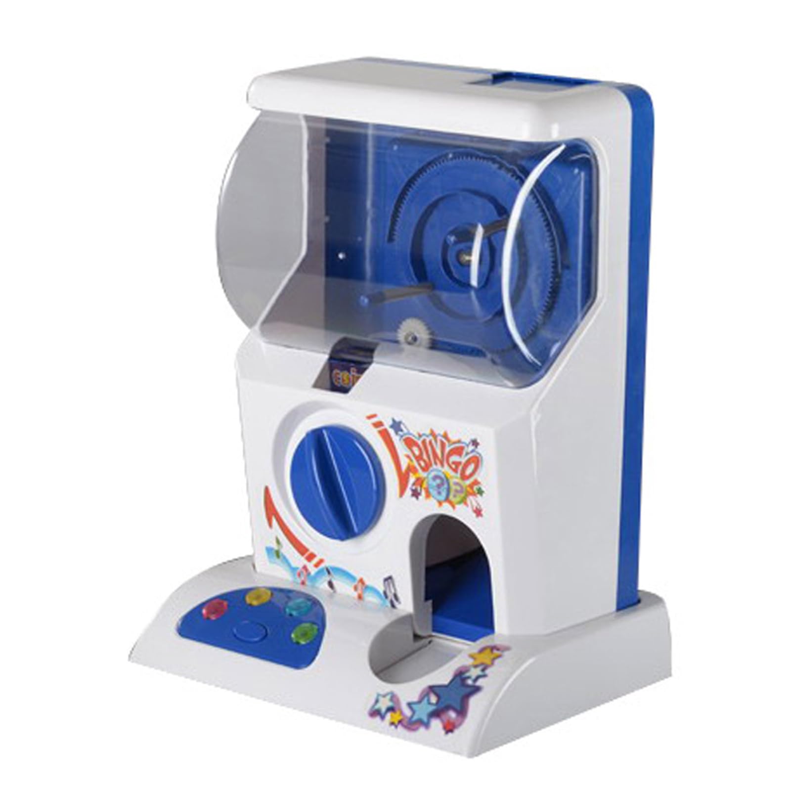 Mini Vending Machine, Gumball Automatic Dispenser, with 12 Game Coins and 6 Capsules, for 4.8cm Gadgets, Kids Boys and Girls, Birthday Playset