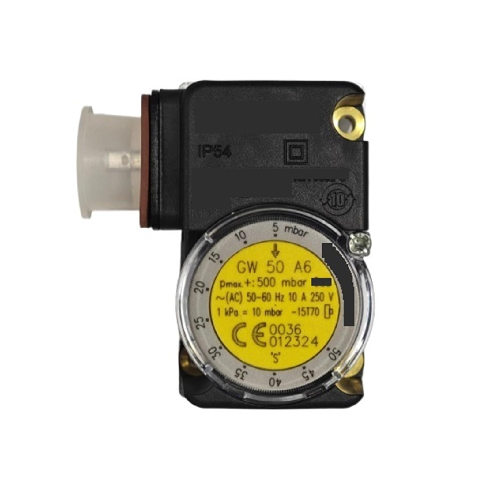GW50A6 Pressostat haute précision boîtier de contrôle robuste en fonte