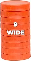 Vista 8 de 9 Wide Mouth Mason Jar Lids with Silicone Ring, Black Plastic Thickened Leak-proof Lids Fit Ball,Kerr and More, 3.38in/86mm(Black)