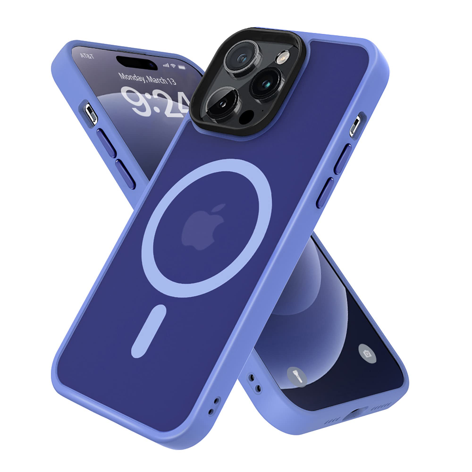 Amazon.co.jp: PTz Worlds iPhone 14 Pro Max 6.7インチ対応 半透明