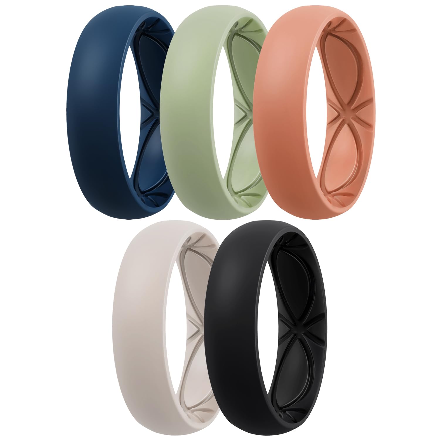 Egnaro 4/5/8 Variety Multipack Ergonomic Breathable Bridal Rings Sets