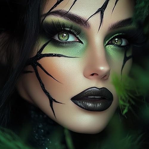 Miniatura 6 de Yeweian Paleta de sombras de ojos verdes paleta de maquillaje de sombra de ojos mate 16 colores verde bosque amarillo sombra de ojos colorida