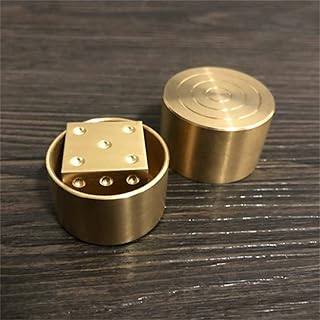 Enjoyer Metal Mental Die Predicted Magic Dice Tricks Dice Gimmick Prediction Magic Props Close Up Magic Mentalism Magician Classic Toys
