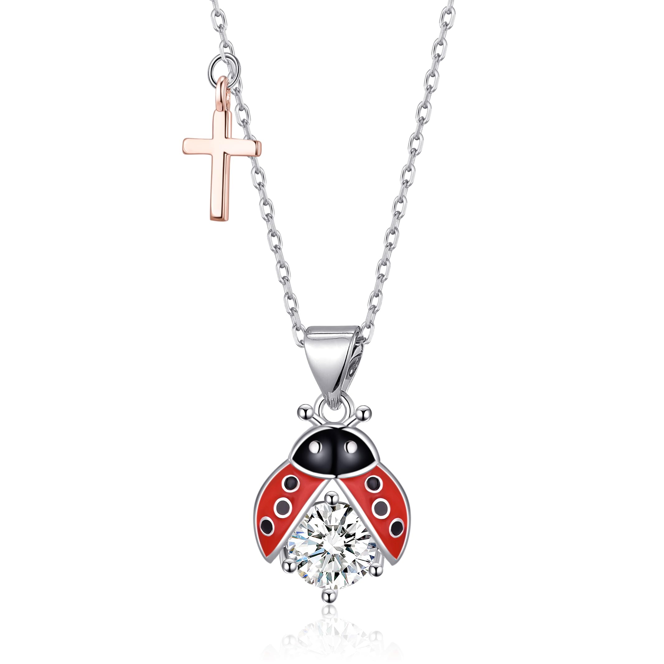 TALYKONG Tulip/Lily of the Valley Necklace Jewelry Gifts for Women Girls