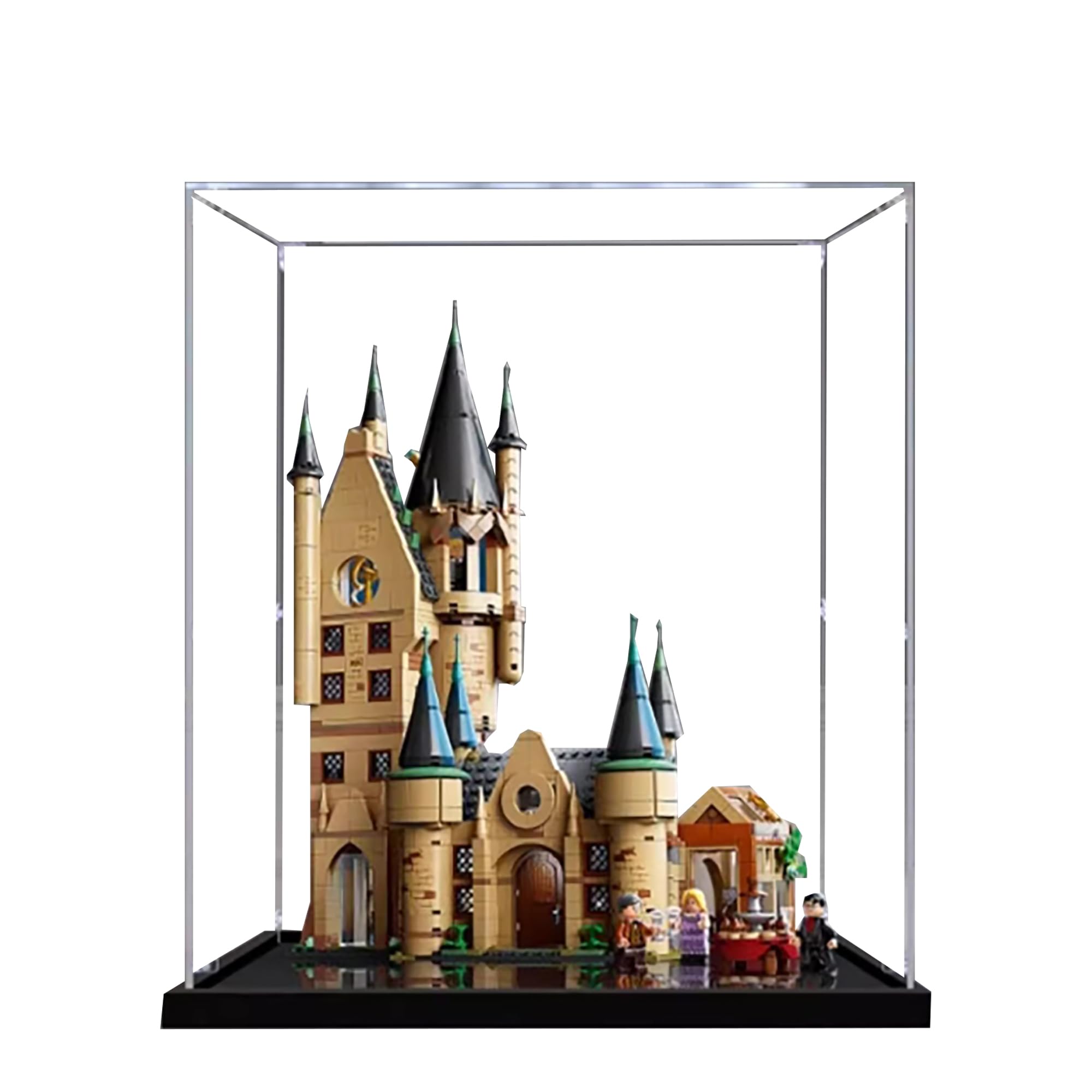 Acrylic Display Case for Lego 75969 Astronomy Tower Model, 3mm Dustproof Display Box, Display Case Compatible with Lego 75969 (Model Not Included) (Transparent Build 2MM)