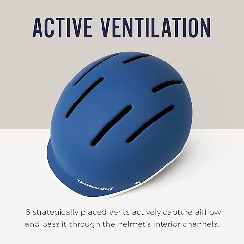 Miniatura 4 de Thousand Casco para niños, paquete de calcomanías reflectantes gratuitas para personalizar, hebilla magnética sin pellizcos, cobertura de reemplazo