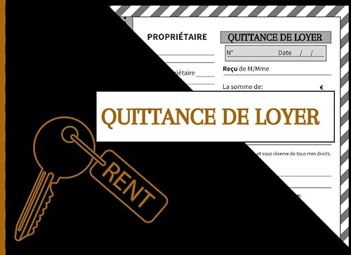 Quittance de loyer: Carnet à souche